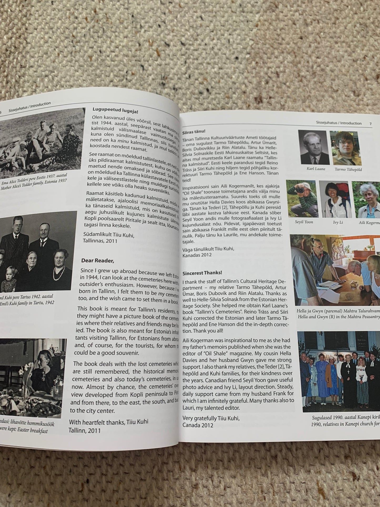 Reference book "THE CEMETERIES OF TALLINN - THE PEOPLE'S LEGACY" - Grenader Publishing - 2012 - see photos!