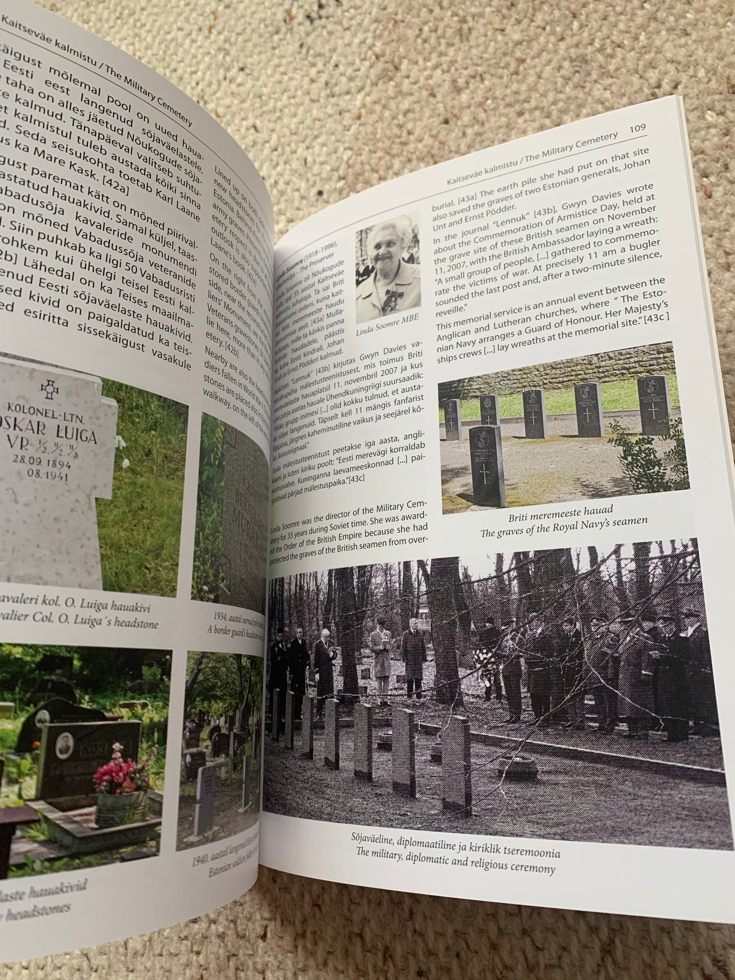 Reference book "THE CEMETERIES OF TALLINN - THE PEOPLE'S LEGACY" - Grenader Publishing - 2012 - see photos!