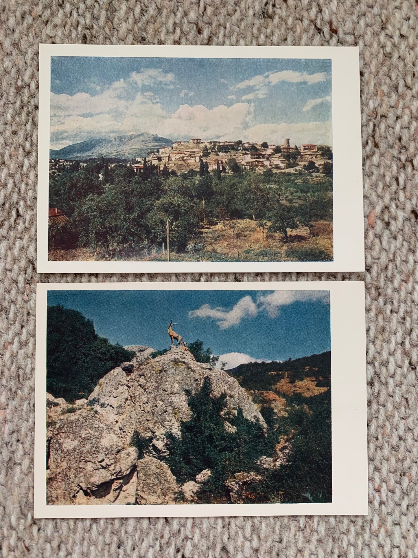 Vintage set of 12 Crimea postcards - Крим - Крым - Collectible Crimea view cards - Soviet Ukraine - Printed in USSR - 1956 - unused