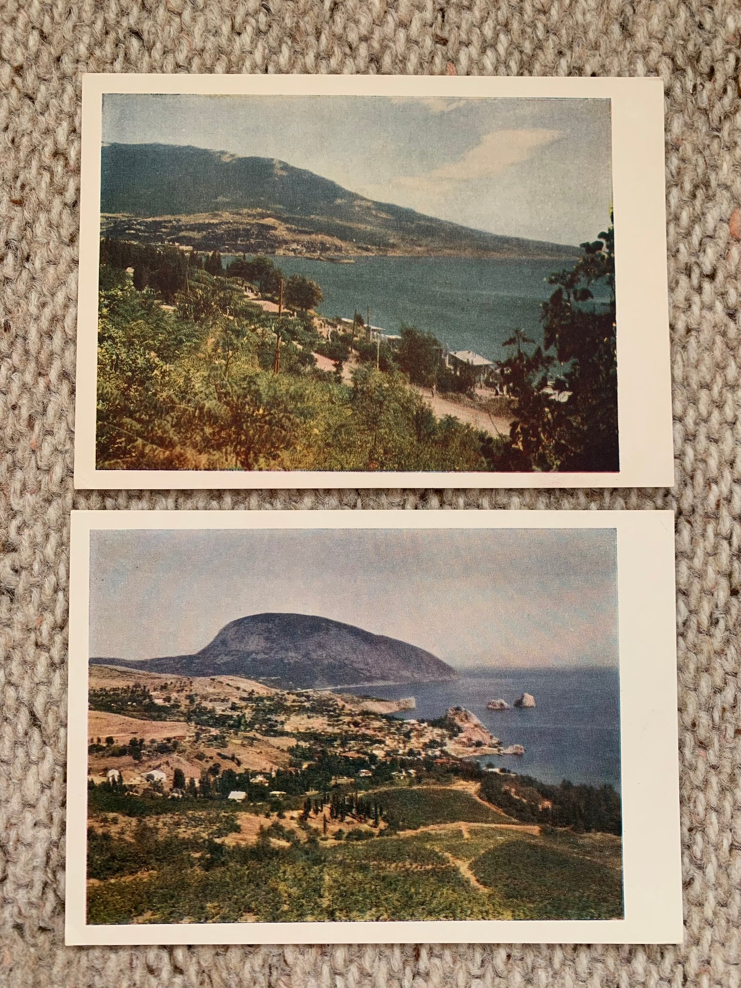 Vintage set of 12 Crimea postcards - Крим - Крым - Collectible Crimea view cards - Soviet Ukraine - Printed in USSR - 1956 - unused