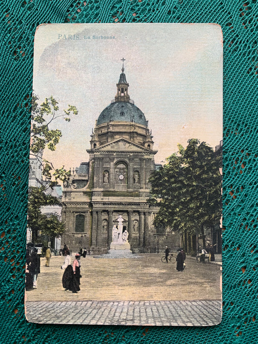 Old postcard - PARIS - La Sorbonne - France - early 1900's