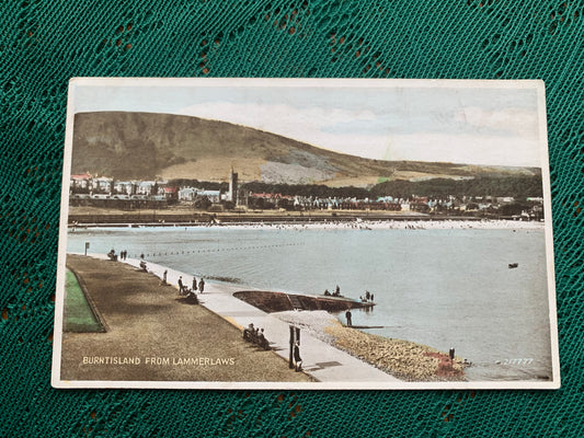 BURNTISLAND FROM LAMMERLAWS - Scotland - early 1900s - unused