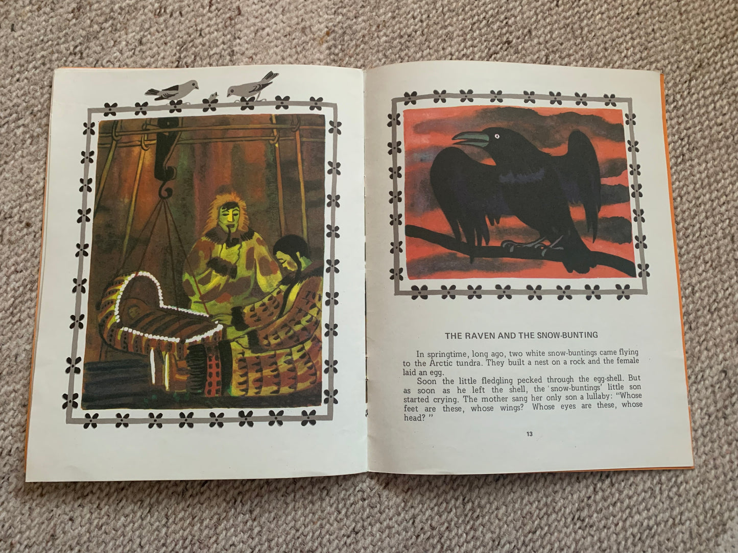 Vintage Russian Children's Book from Soviet Era in English - LIFE WITH GRANNY KANDIKI - Made in USSR 1978 - Lovely illustrations