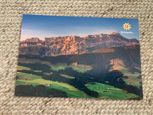Swiss postcard - Alpstein, Säntis - Switzerland - 2000's - unused