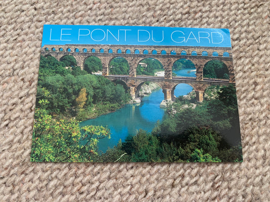 French postcard - Bridge - Pont du Gard - France - 2000's - unused