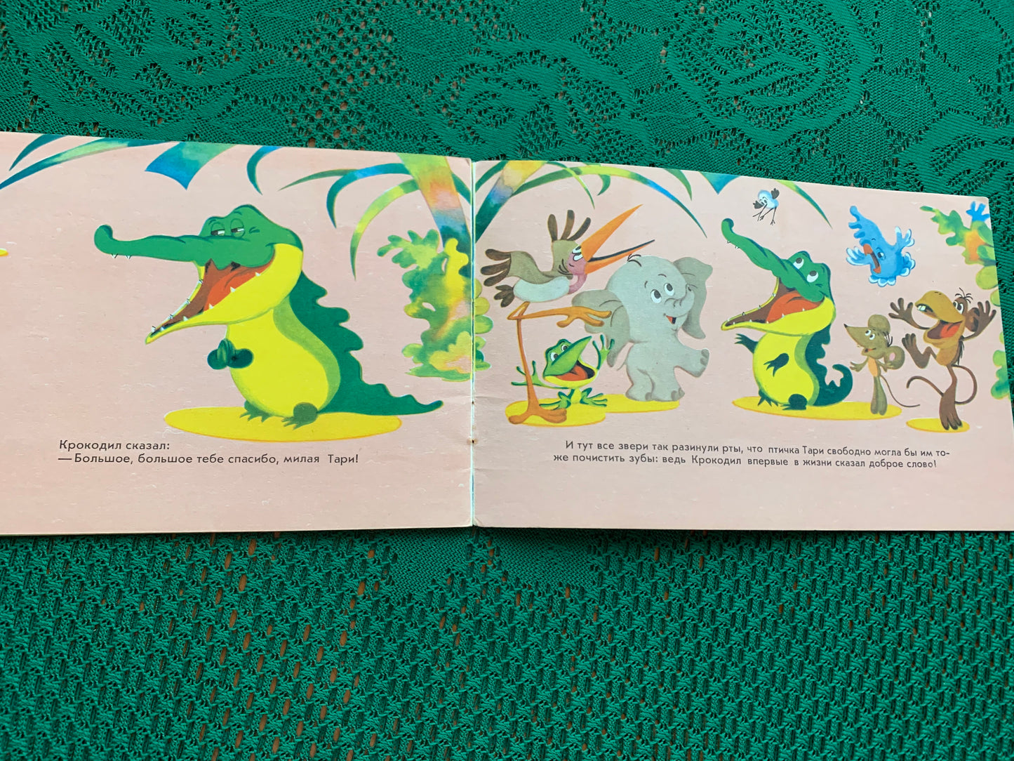 Vintage Russian Children's Book - Bird Tari - 1978