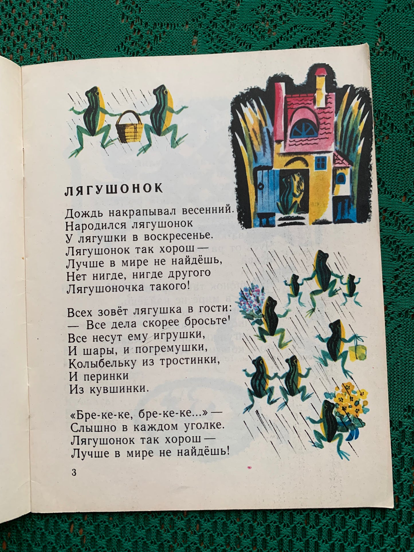 Vintage Russian Children's Book - Build Sparrow  - 1979