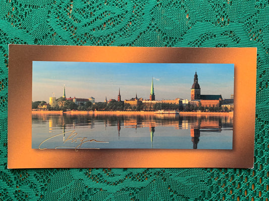 RIGA Latvia postcard - 2000's - unused
