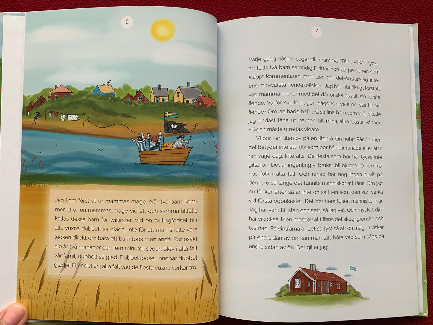 Estonian Children's Book in Swedish by Maire Forsel - Better than cinnamon buns - "Godare än kanelbullar" - 2019