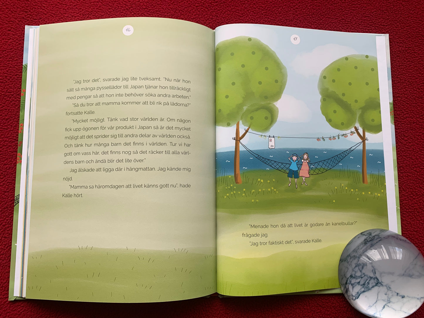 Estonian Children's Book in Swedish by Maire Forsel - Better than cinnamon buns - "Godare än kanelbullar" - 2019