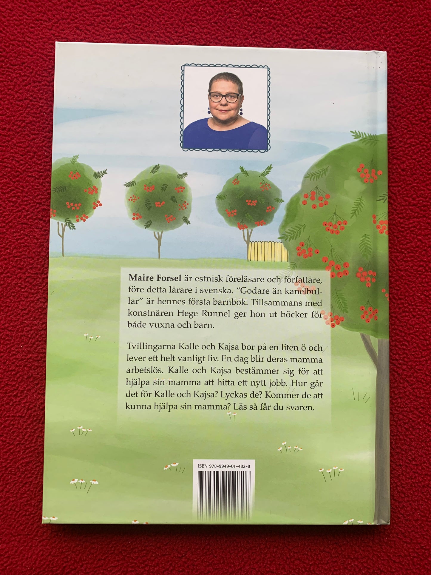 Estonian Children's Book in Swedish by Maire Forsel - Better than cinnamon buns - "Godare än kanelbullar" - 2019