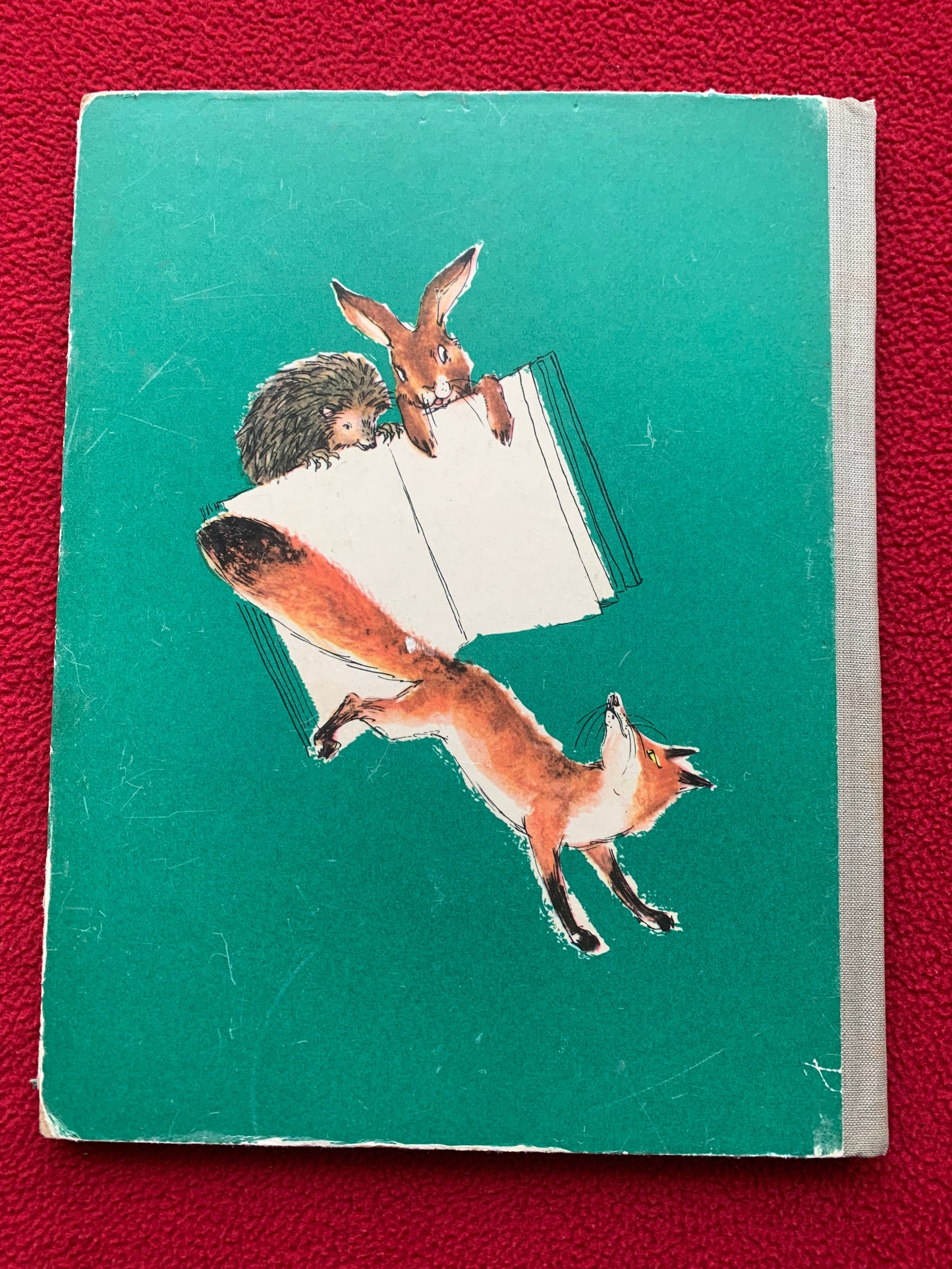 German Children's Book from 1962 - THE DECEIVED FOX - DER BETROGENE FUCHS - Printed in GDR (East Germany)