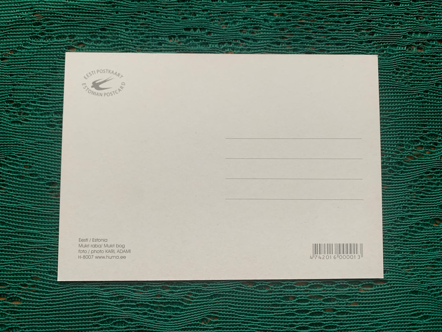 Set of 3 Estonia postcards - 2000's - unused
