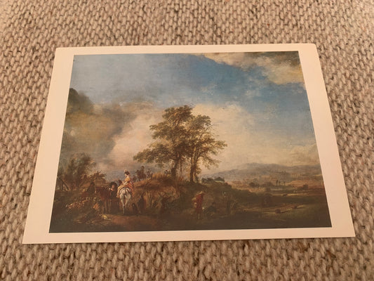 Returning from a Hunting Party postcard - PHILIPS WOUWERMAN - 1979 - unused