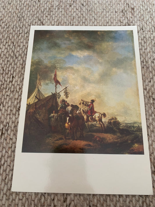 Buglers at an Encampment - PHILIPS WOUWERMAN - 1979 - unused