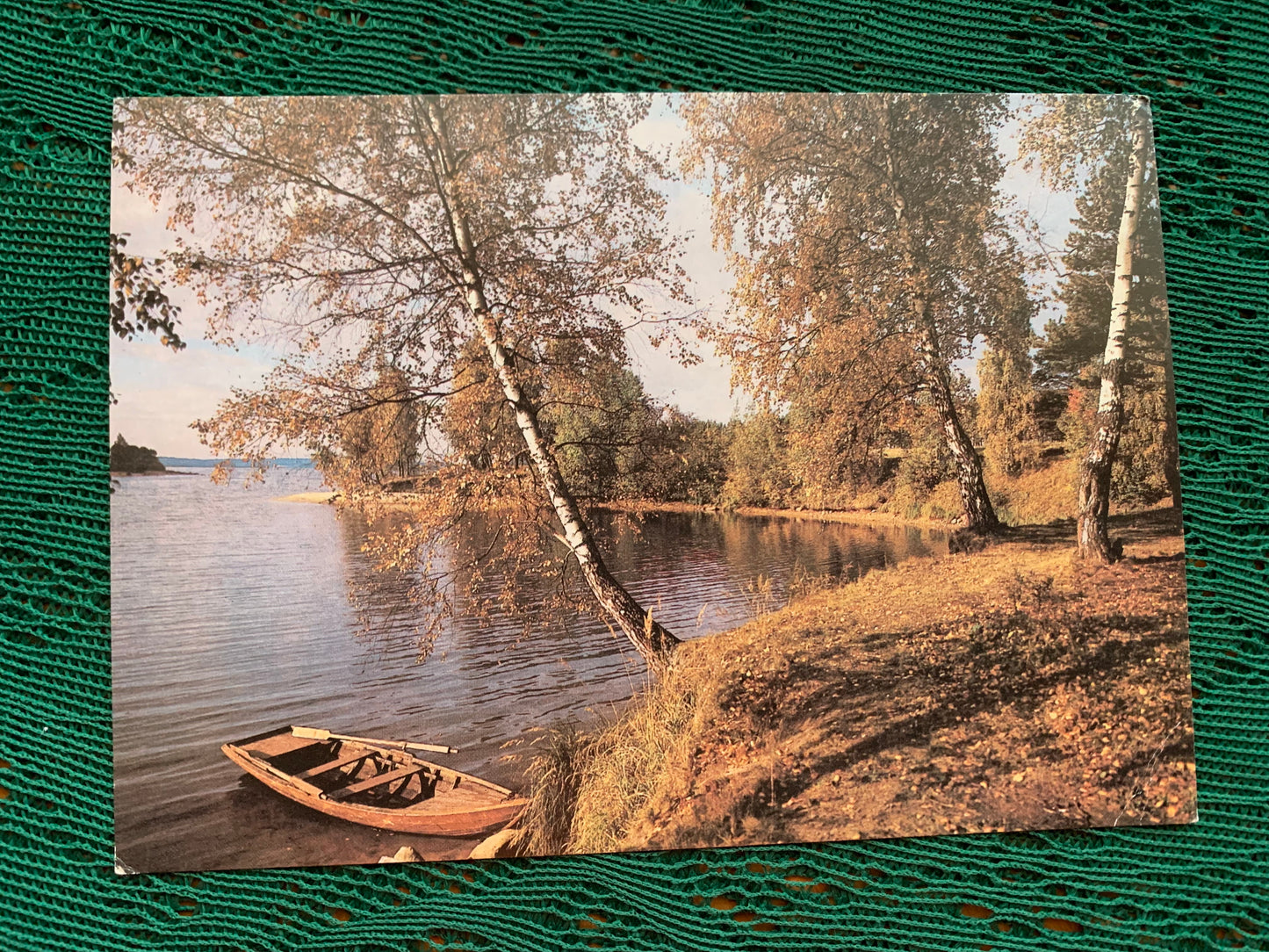 Soviet postcards - Nature view cards - Seasons - 1980s - unused