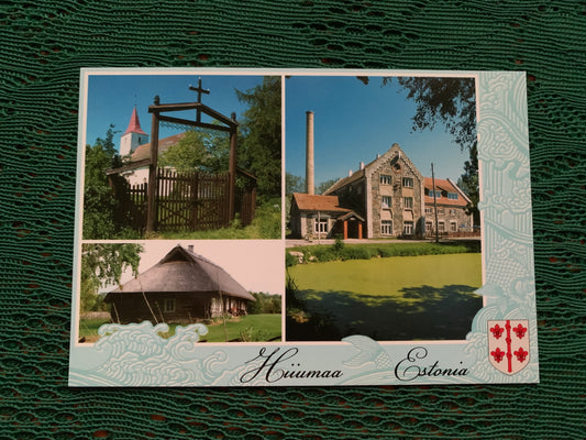 ESTONIA postcard for collecting or post crossing - Views of Hiiumaa island - 2000's - unused