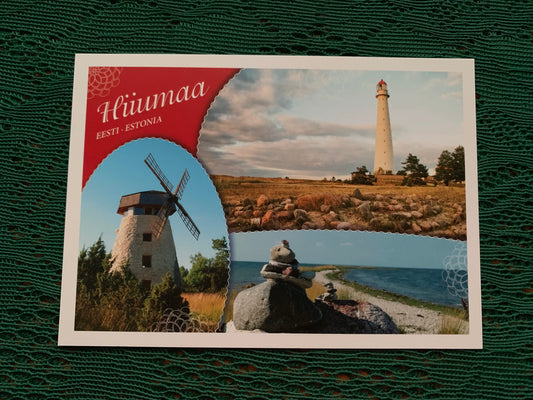 ESTONIA postcard for collecting or post crossing - Views of Hiiumaa island - 2000's - unused