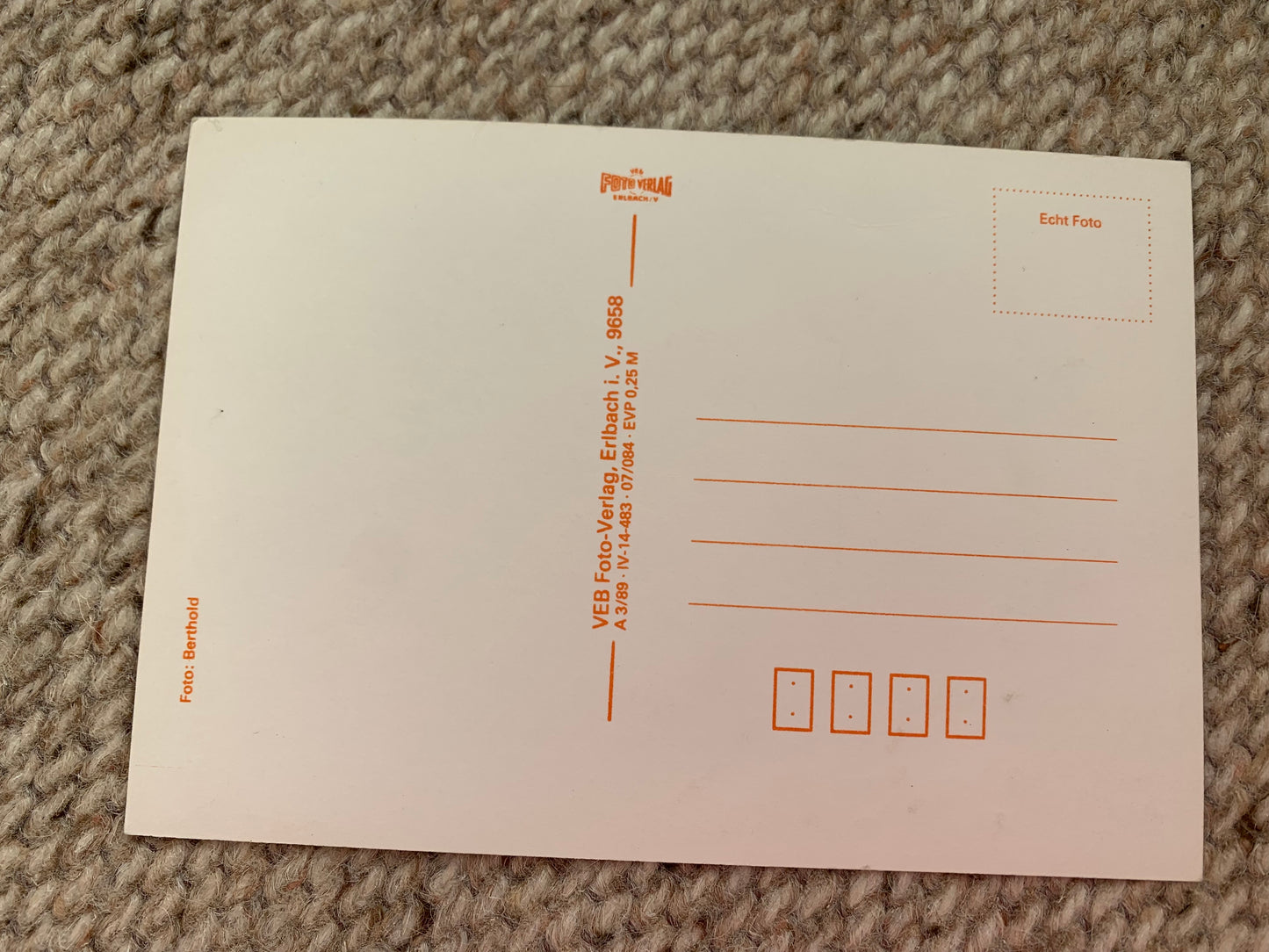 CAT postcard - Black and white Collectible card - Printed in DDR / GDR / East Germany - 1980s - unused
