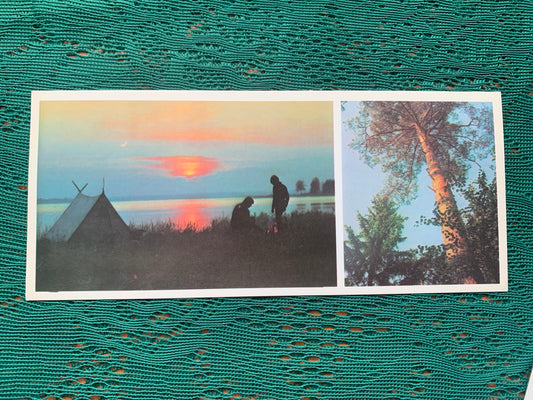 Soviet-time postcard for collecting - Views of Moscow Region - 1977 - unused