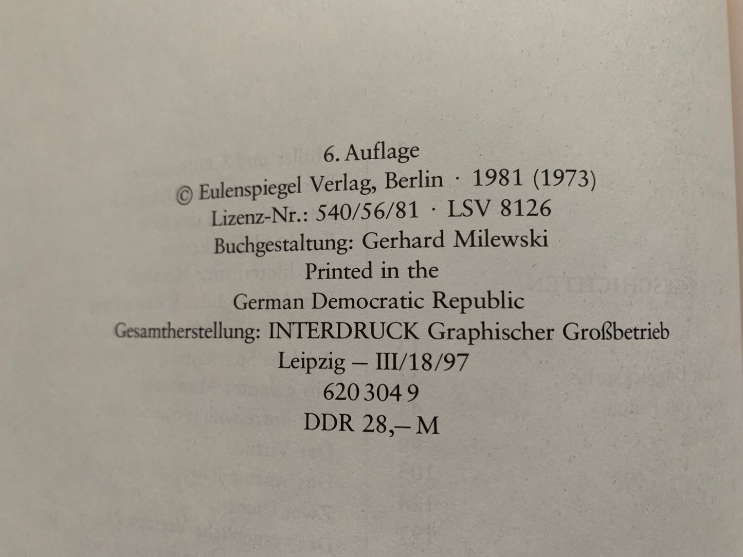 Vintage comic satire book in German - "Das dicke BUSCH-BUCH" - A thick Joke Book - Wolfgang Teichmann - Printed in DDR / GDR - 1981