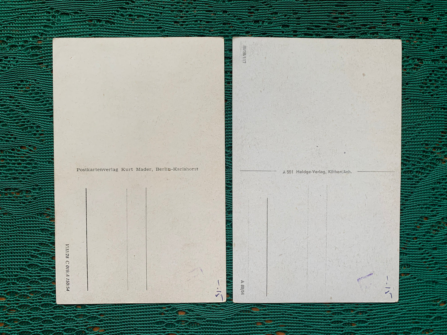 Old German postcards - Antique postcards - Rostock - Catholic Church - Holy Spirit Church - early 1900s - Unused