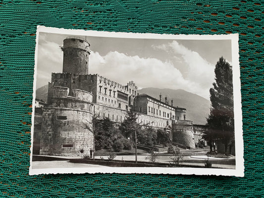 Old photo postcard - TRENTO - Buon Consiglio Castle - Italy - 1950s - Unused