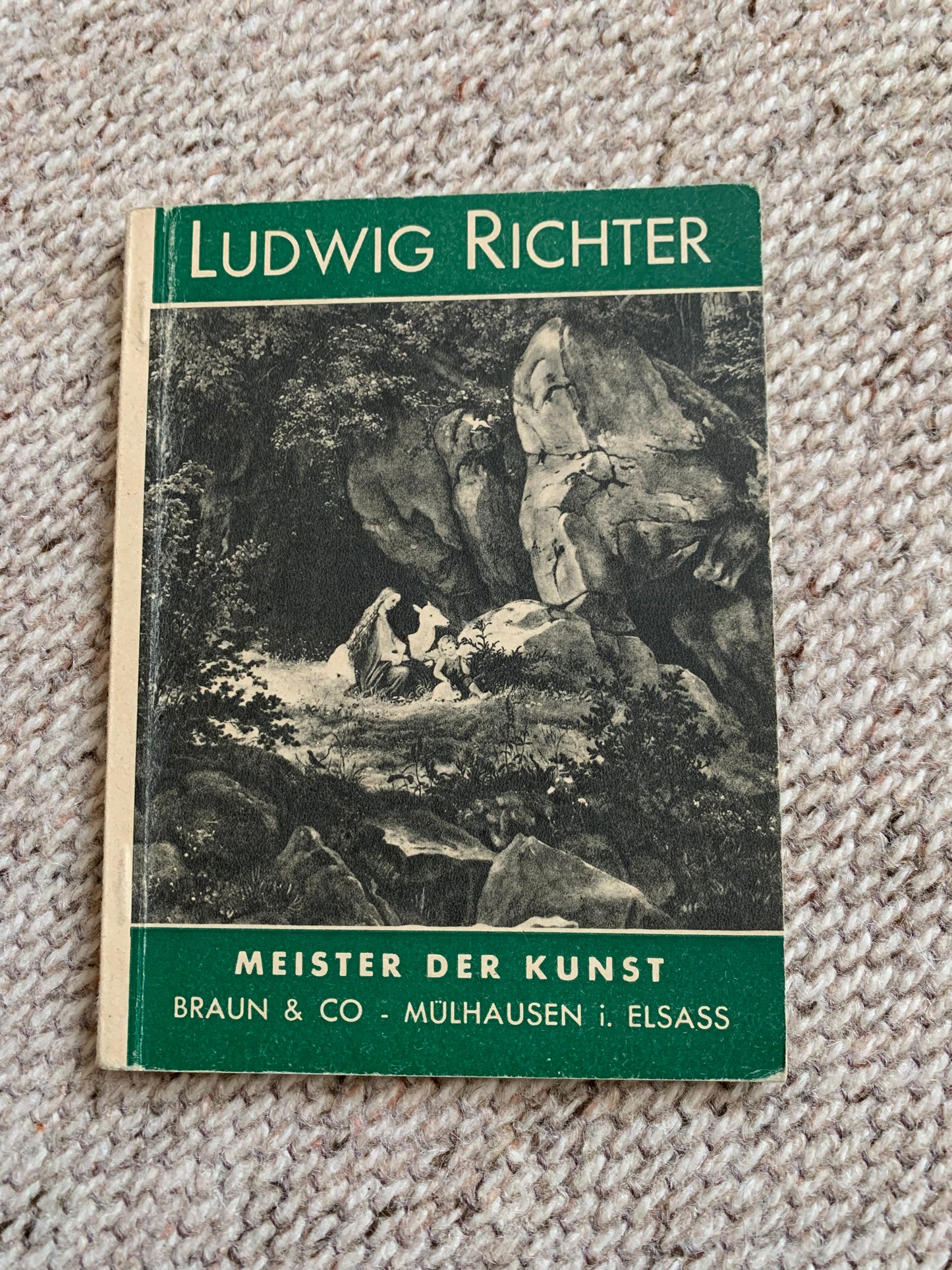 LUDWIG RICHTER - Masters of Art - Meister der Kunst - Braun & co - Mülhausen i Elsass - Antique Art Book - early 1900's