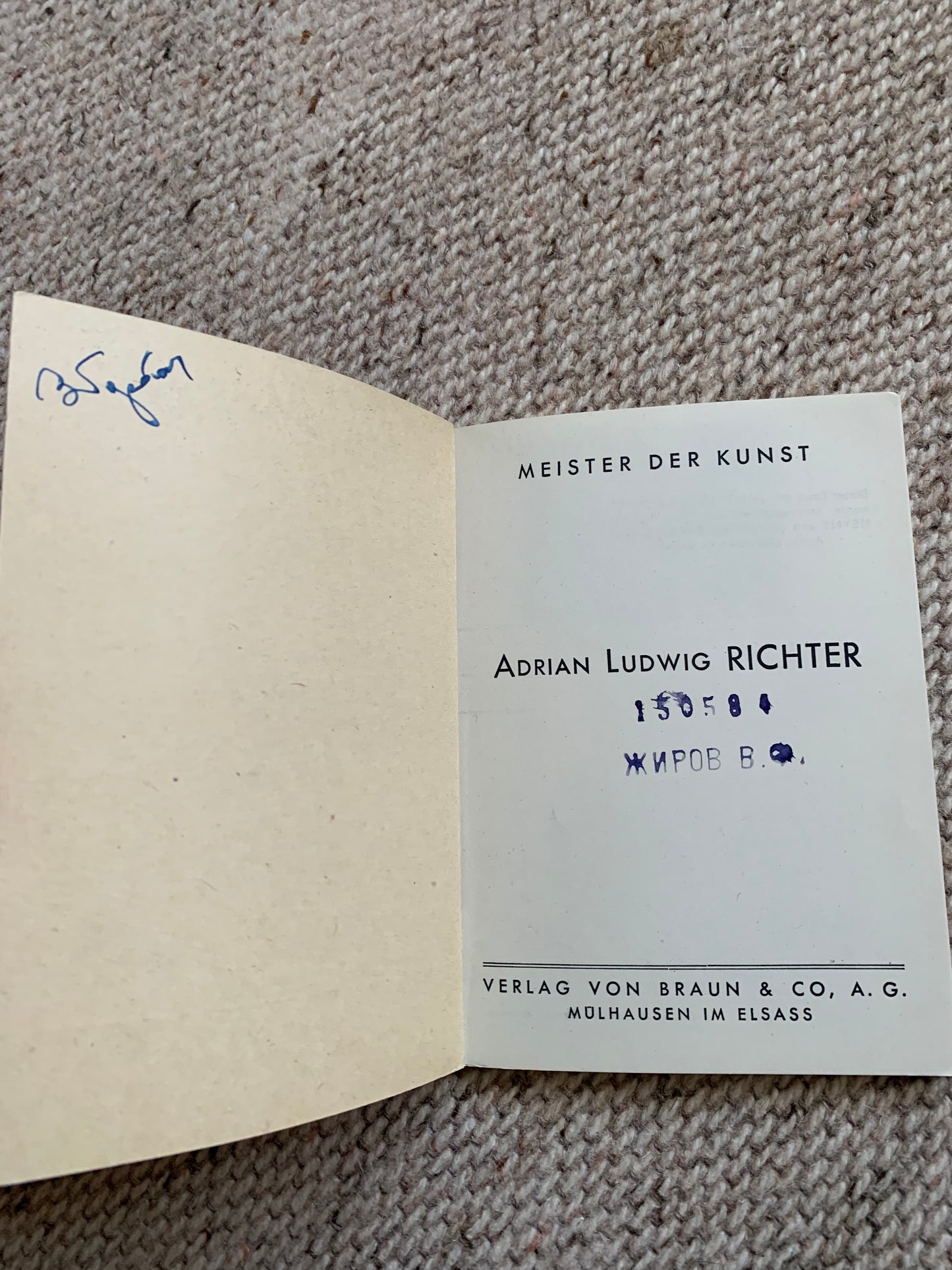 LUDWIG RICHTER - Masters of Art - Meister der Kunst - Braun & co - Mülhausen i Elsass - Antique Art Book - early 1900's