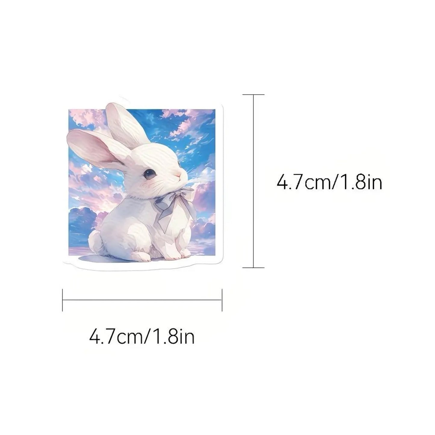 50 pcs Vintage Cute Animal Woodland Stickers - Deco Paper Ephemera