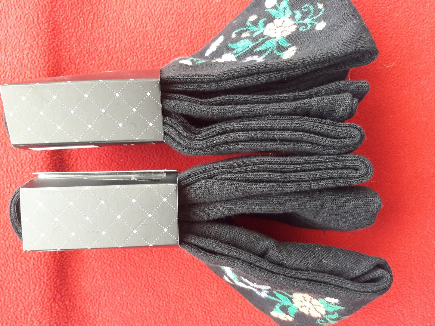 Black tights with Estonian national floral pattern. Gift idea!! Elegant floral knit pattern pantyhose for women and girls.