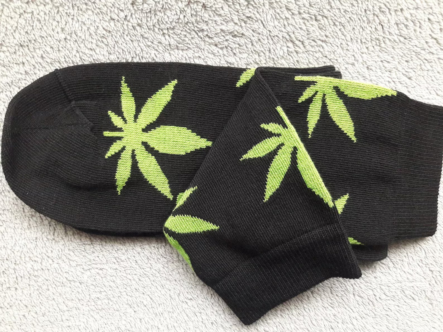 Half-terry socks with Estonian national floral pattern. Pick your favourite! Muhu island Folk, Rye Flower, Halliste Folk, Cannabis leaves