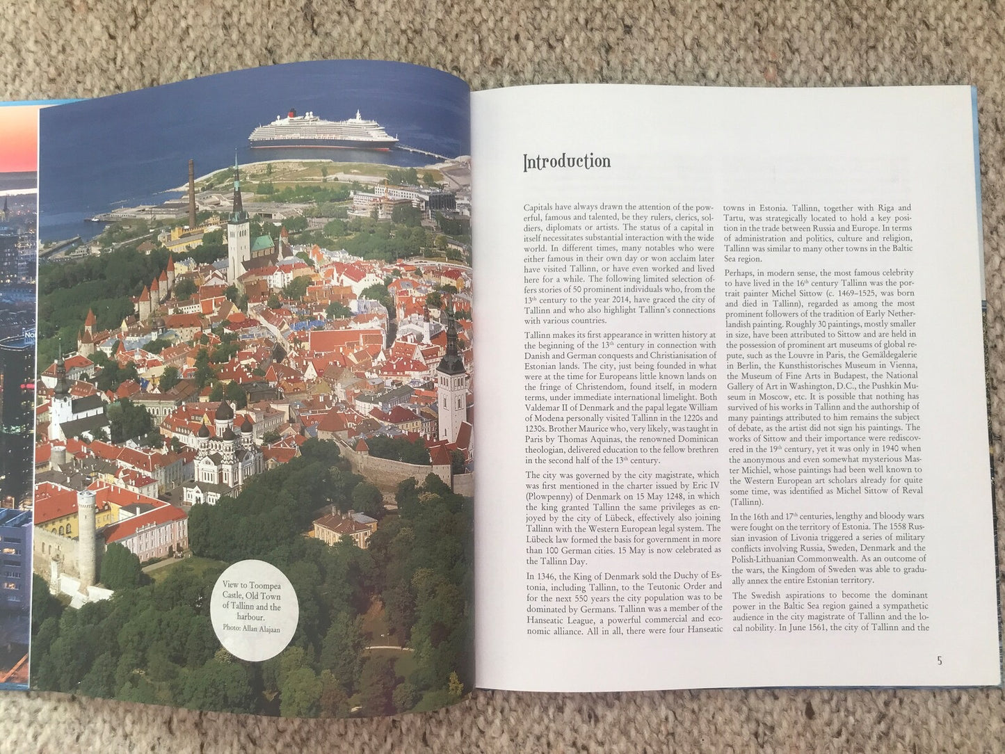 Book about Estonia - THE ACCLAIMED AND THE UNKNOWN - 50 Individuals from the History of Tallinn - Famous visitors from the past.