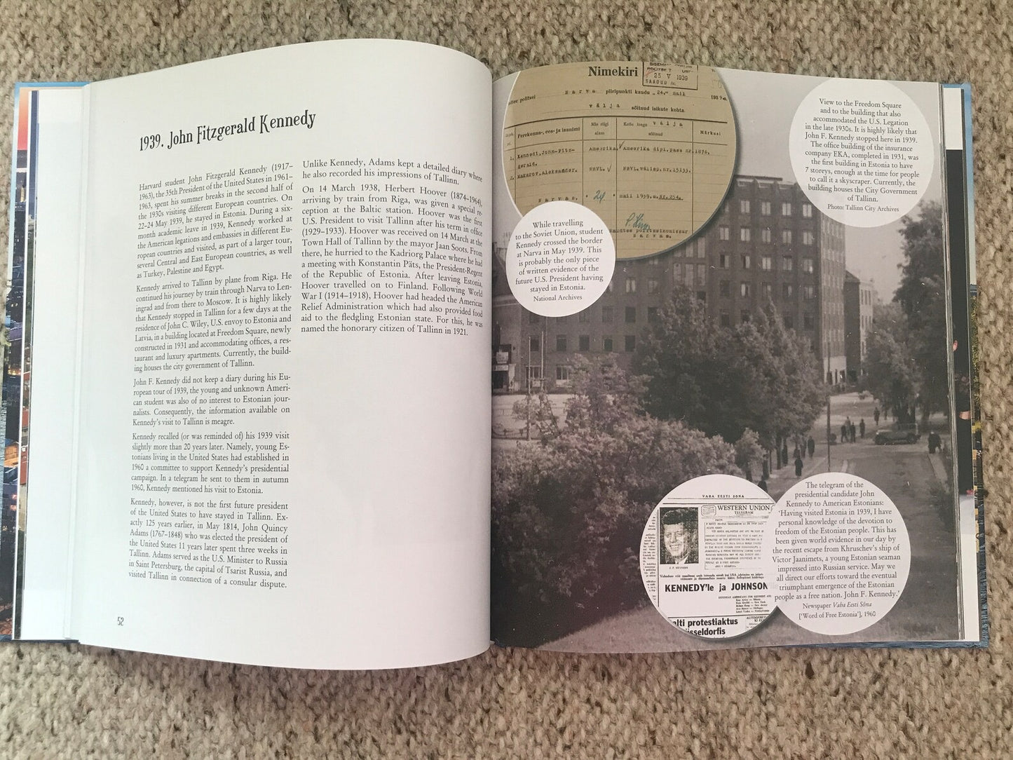 Book about Estonia - THE ACCLAIMED AND THE UNKNOWN - 50 Individuals from the History of Tallinn - Famous visitors from the past.