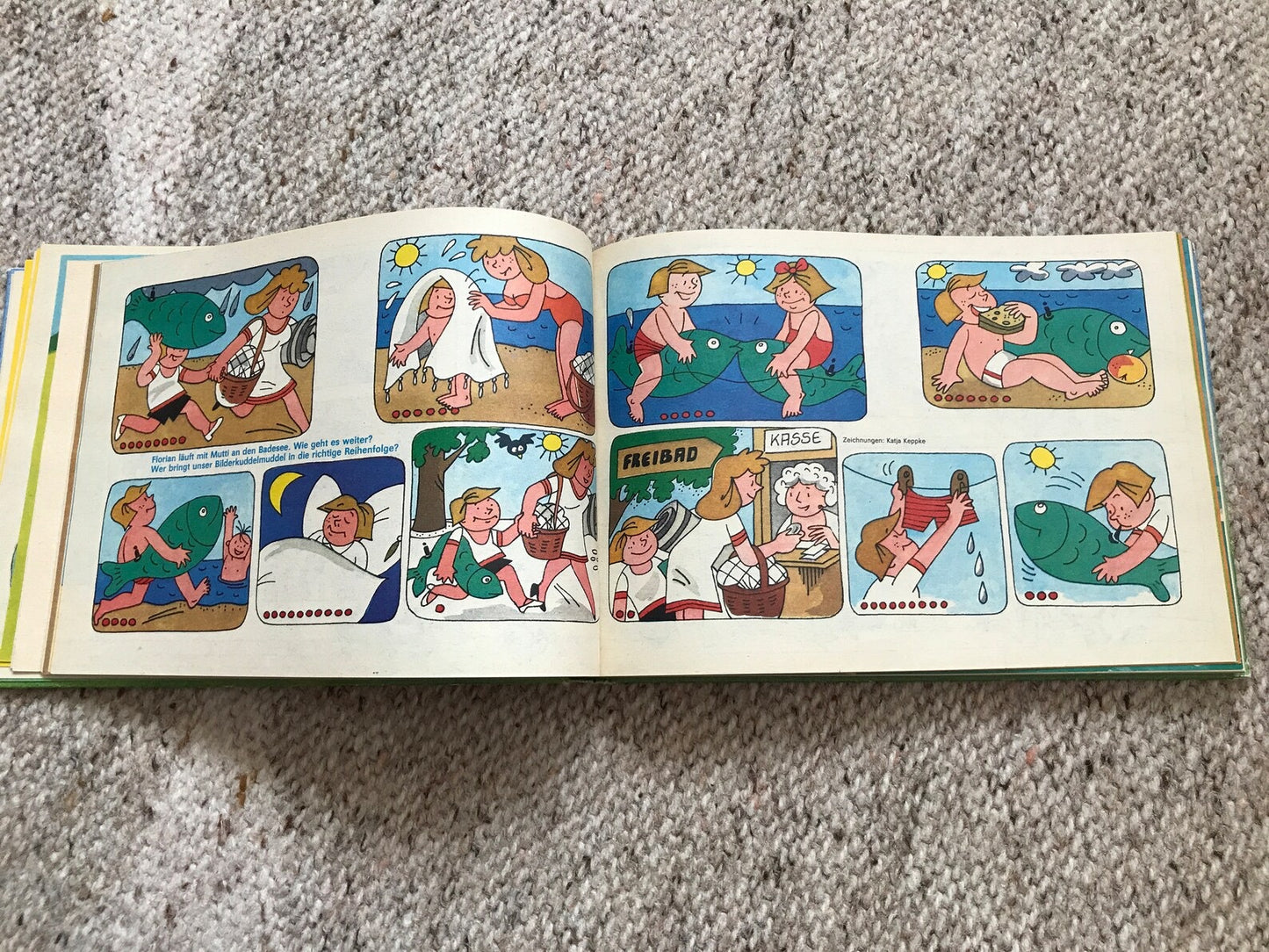 Vintage DDR / GDR children's book "BUMMI" - Retro East-German book - 1985