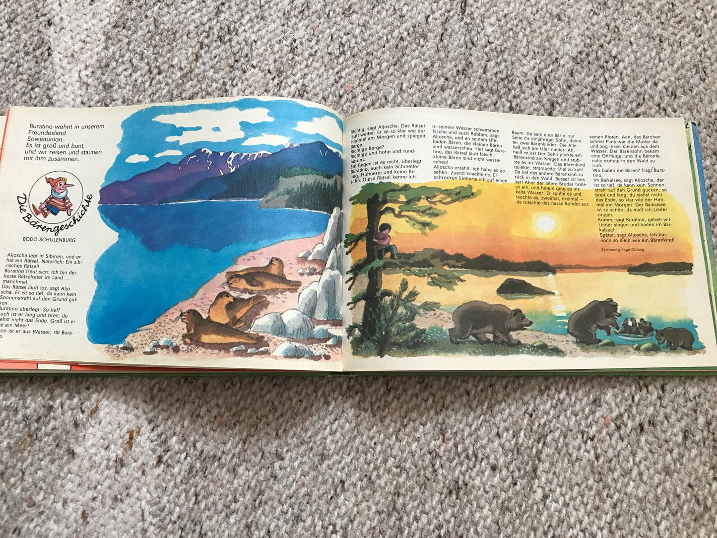 Vintage DDR / GDR children's book "BUMMI" - Retro East-German book - 1985
