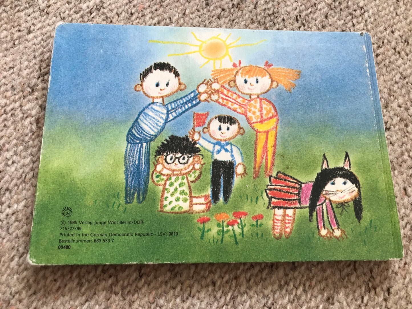 Vintage DDR / GDR children's book "BUMMI" - Retro East-German book - 1985