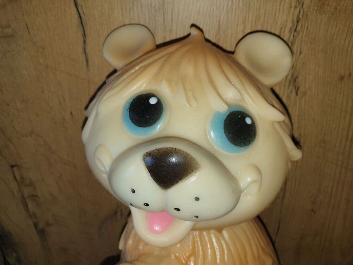 Vintage Soviet Squeaky Rubber Toy - DOG - 1980s