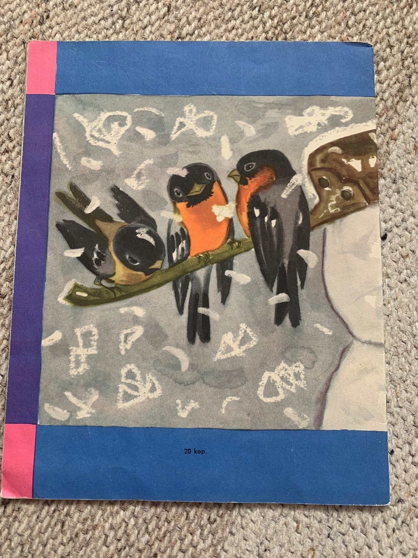 Vintage Children's Book in Estonian - VALGETE LIBLKATE AEG - Lovely illustrations - Printed in USSR - 1968