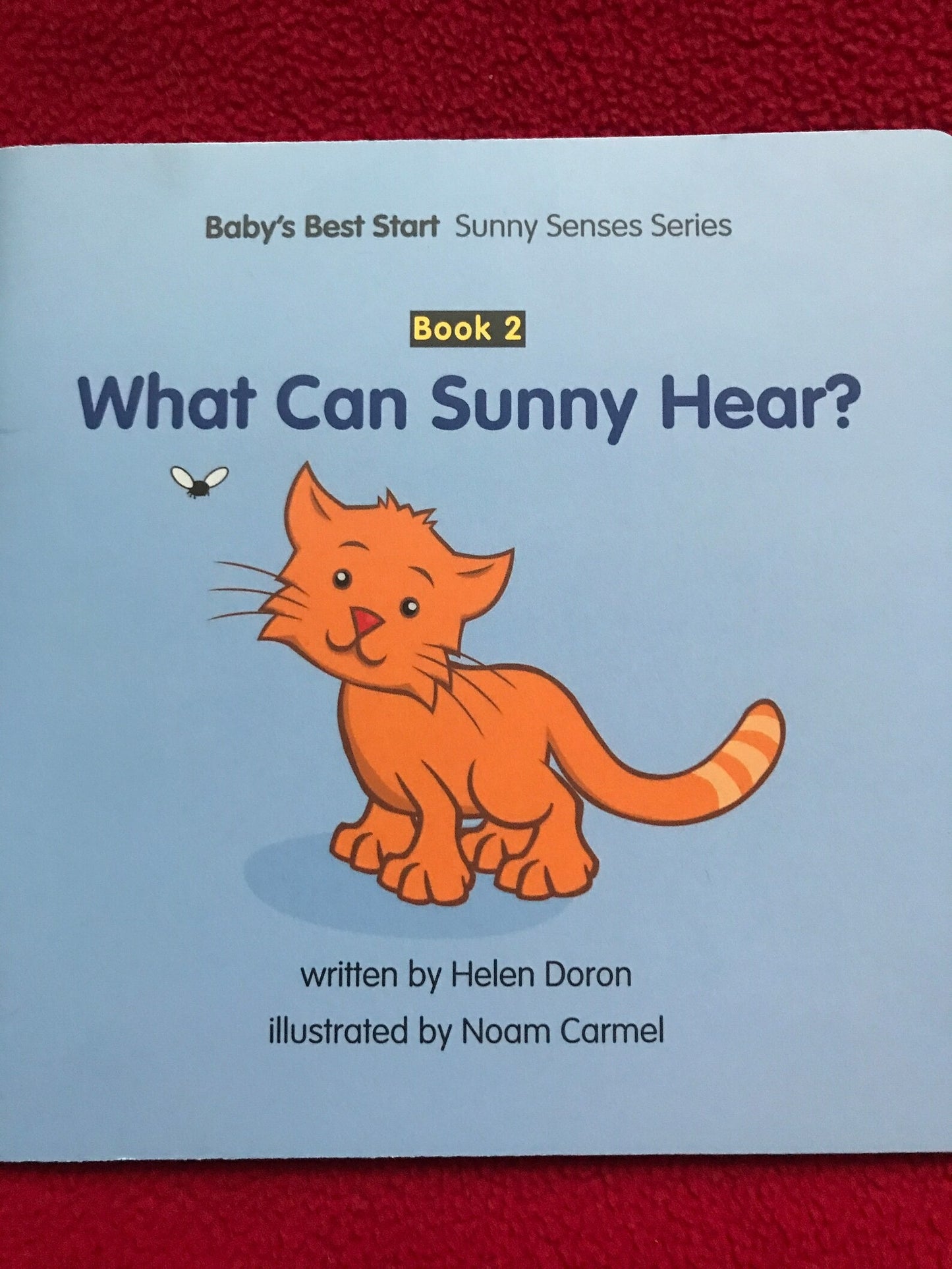 Set of 4 Vintage Helen Doron CAT SUNNY Children's Books for small Kids. Picture Books, Primer Books, Educational Books