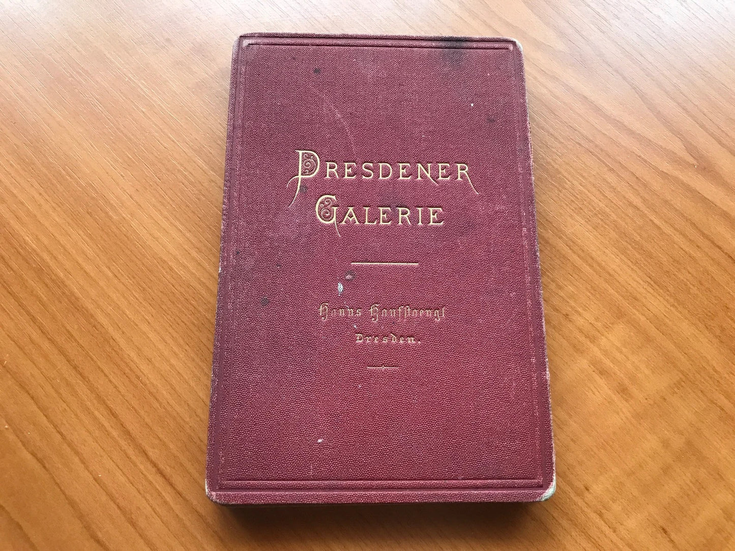 Dresdener Galerie Antique Art Book - Great Antique Art - Madonna, Cupido, Christus Brod - Art Print Folder - late 1800's or early 1900's