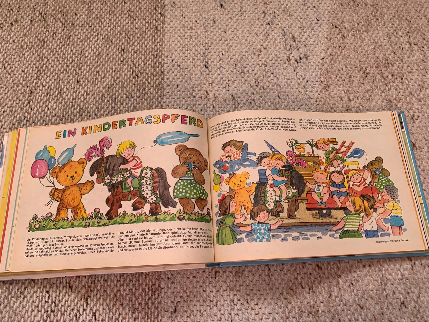 Vintage DDR / GDR children's book "BUMMI" - Retro East-German book - 1988