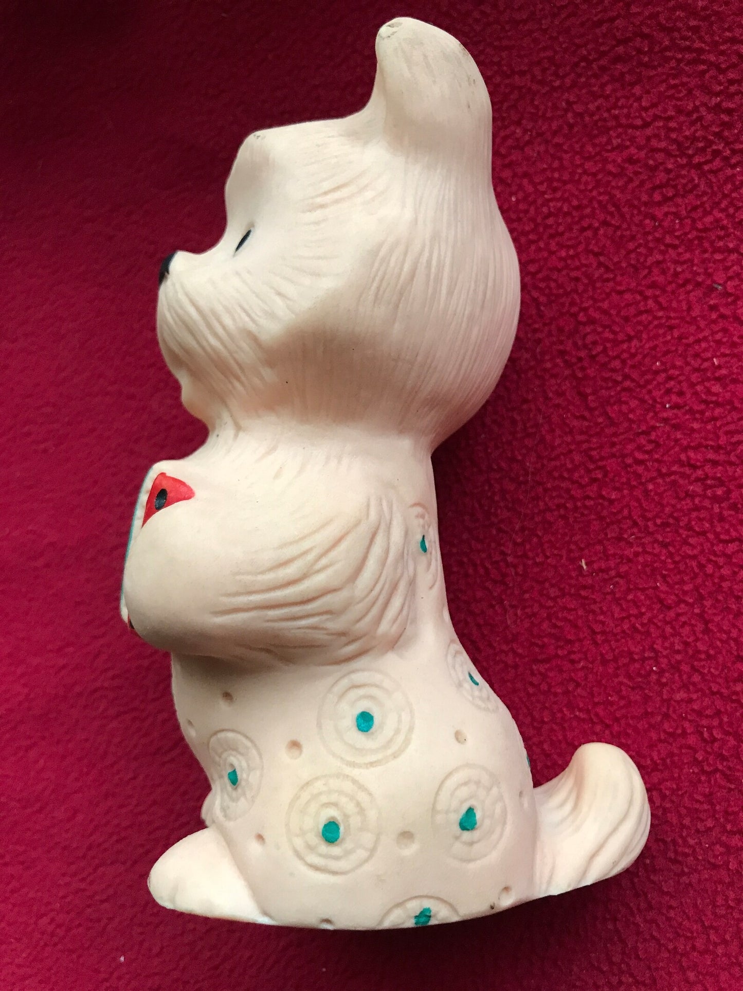 Rare find! Vintage 1970s rubber toy - CAT playing Garmon Karmoshka - Made in Soviet Union - Lovely USSR retro toy - Collectible vintage toy