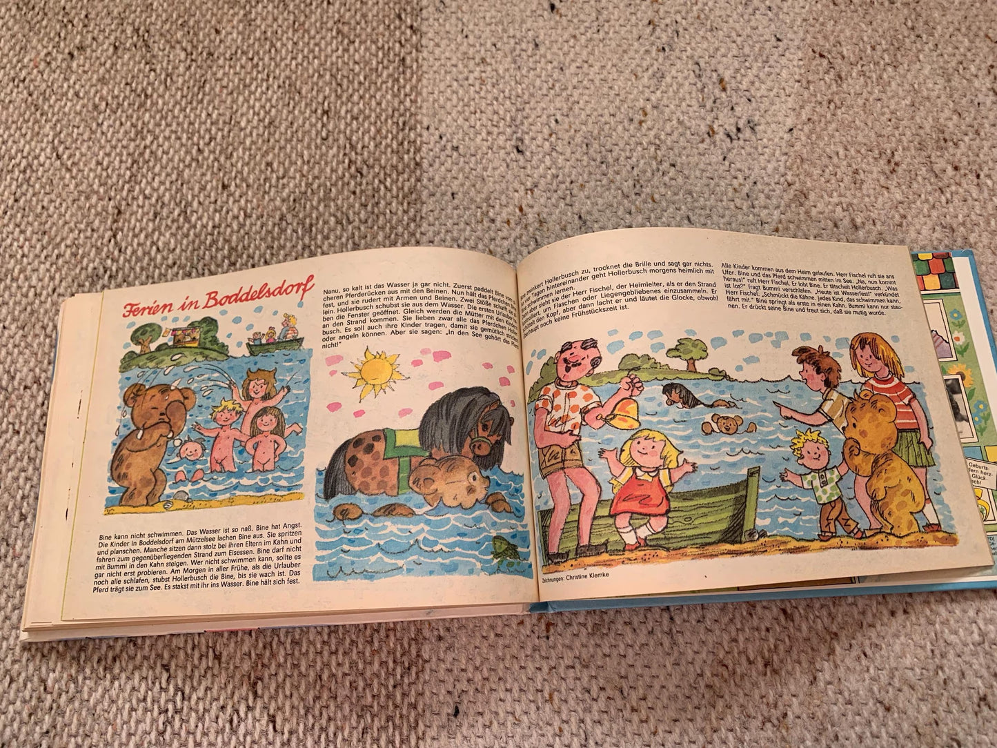 Vintage DDR / GDR children's book "BUMMI" - Retro East-German book - 1988