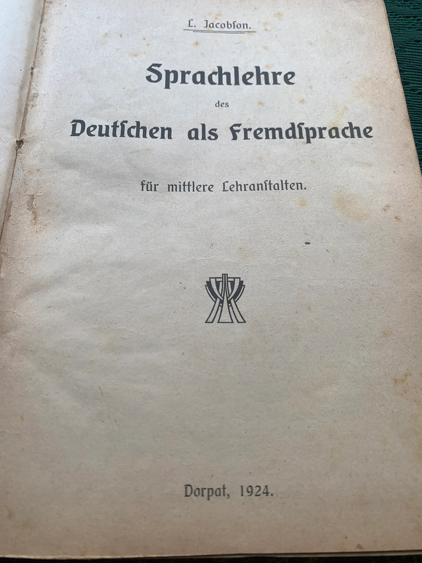 Antique Book from 1880s in German - Phantasien und Geschichten - Nikolaus Gogol (Nikolay Gogol)