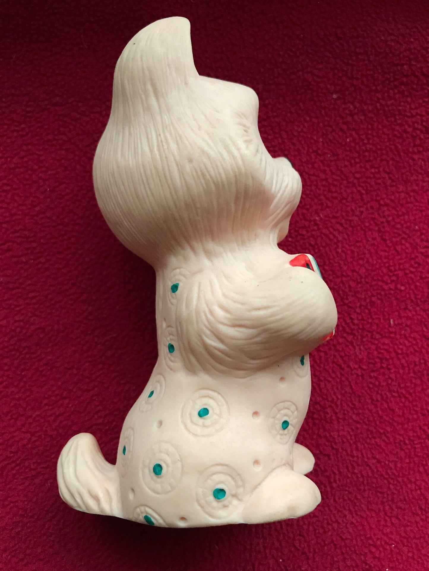 Rare find! Vintage 1970s rubber toy - CAT playing Garmon Karmoshka - Made in Soviet Union - Lovely USSR retro toy - Collectible vintage toy