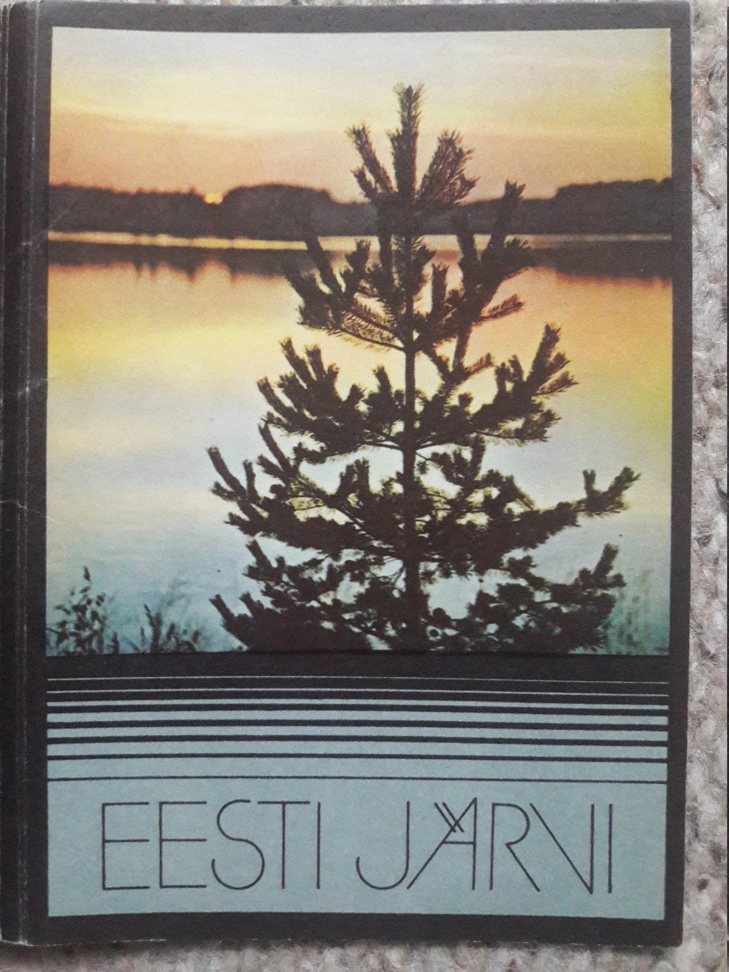 Set of 16 postcards - Estonian lakes - 1970's - unused