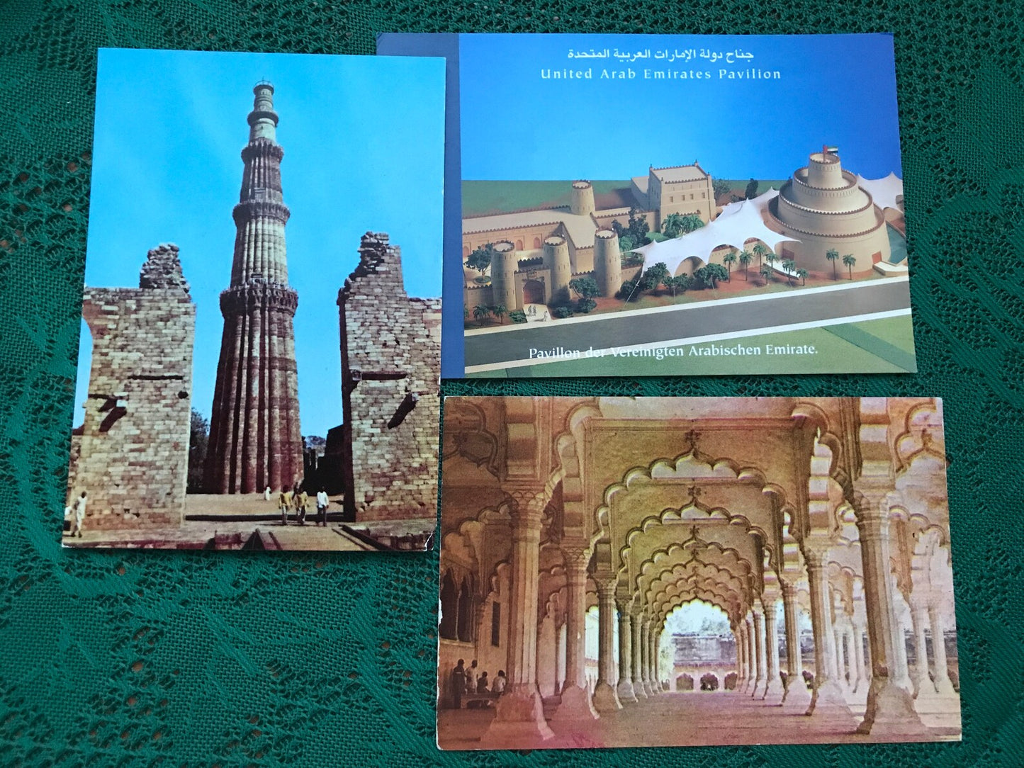 Set of 11 EXOTIC COUNTRIES postcards - 1960s-1970s - unused