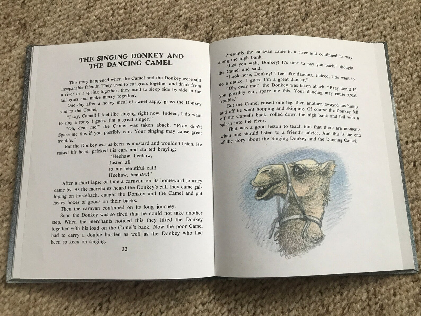 Vintage Estonian Children's Book in English - BEDTIME STORIES - 1989
