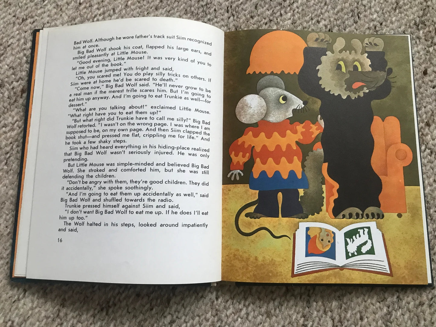 Vintage Children's Book in English - HOT ICE CREAM - 1983